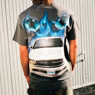 RIPNDIP RIDE OR DIE TEE 炭灰色 短袖T恤 中指貓 台灣總代理-ALL