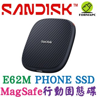 SanDisk E62M PHONE SSD MagSafe 行動固態硬碟 外接式 磁吸式 SSD 硬碟