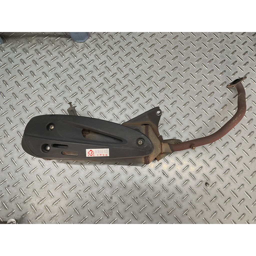 中古 二手 光陽原廠 KYMCO 化油版 豪邁如意125 奔馳 奔騰 G3 G3 G4 排氣管 觸媒 排氣管總成