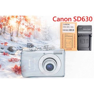 NB-4L 副場充電器 相容 Canon PowerShot SD630 電池充電器 NB4L 充電器 另有電池