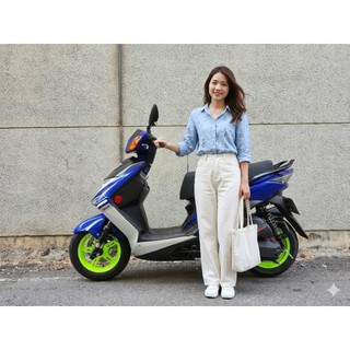 【二手中古機車改裝車】三代戰 YAMAHA 山葉 小改59缸 BRMEBO對四 前叉 後叉 二手機車 可分期 輪將
