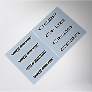 現貨 Volk Racing CE28 sticker decal 輪殼貼 輪圈 改裝 貼紙 車貼