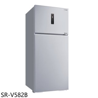 SANLUX台灣三洋【SR-V582B】580公升雙門變頻冰箱(含標準安裝)