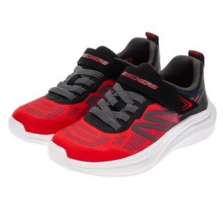 SKECHERS 童鞋 男童系列 MICROSPEC VELOCITY - 404125LRDBK
