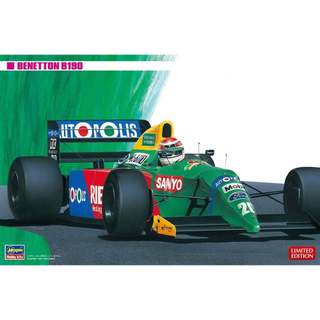 【小人物繪舘】*現貨*Hasegawa長谷川20340 班尼頓Benetton B190 1/24 F1賽車模型