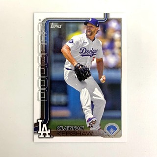 2025 Topps Series 1 Clayton Kershaw 道奇隊 科蕭 球員卡 棒球卡