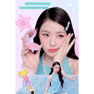 韓國🇰🇷代購dasique x Polly腮紅+刷具SET 限量