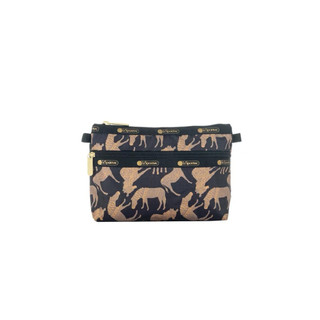 Lesportsac 馬滿印化妝包/收納包