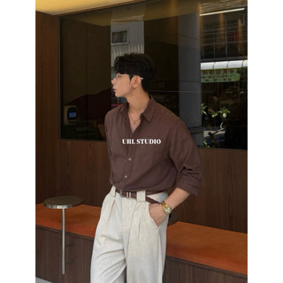 [URL STUDIO]艾斯特拉 Cleanfit 亞麻 襯衫