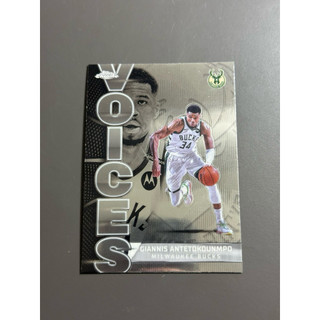 NBA球員卡GIANNIS ANTETOKOUNMPO 特卡 VOICES 2025 TOPPS CHROME