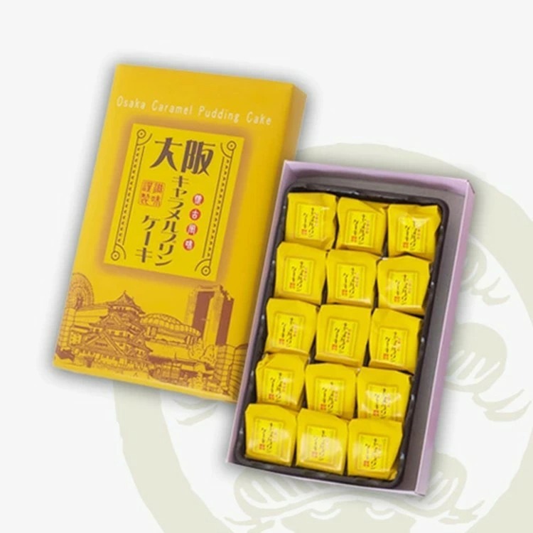 現貨+預購【大阪必買名產】連續6年金獎肯定 大阪焦糖布丁蛋糕 大阪 焦糖布丁 蛋糕 布丁蛋糕 禮盒 送禮 伴手禮