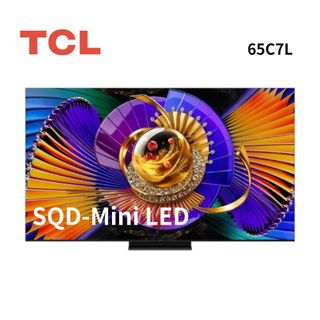 TCL 65C7L (聊聊領券+蝦幣10%) 65型 4K SQD-Mini LED顯示器 Google TV電視