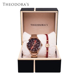 【THEODORA'S】手錶手鍊1+1禮盒-女款 Aeon-緣[小錶面] 手錶【希奧朵拉】
