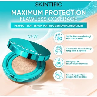 [NEW LAUNCH]SKINTIFIC - PERFECT STAY SERUM MATTE CUSHION