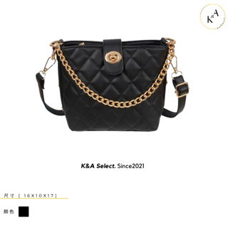 K&A Select🇰🇷〔熱銷商品〕🇰🇷𝑖𝑛𝑠韓系春夏新訂制666. HEYONI款.高級感mini小香風菱格鍊帶包
