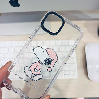 犀牛盾Clear case 史努比go to sleep MagSafe 透明手機殼
