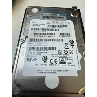 HP/HPE 伺服器 300G 2.5吋 10K SAS硬碟 689287-001 300GB 硬碟（含抽取tray)