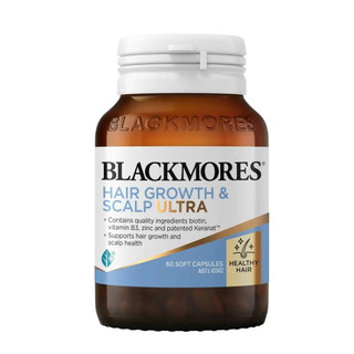 Ange雜貨店 澳洲代購 Blackmores 澳佳寶 頭髮＋頭皮營養膠囊 60粒裝