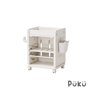 PUKU藍色企鵝【UNI有你宅】多功能活動收納櫃4層
