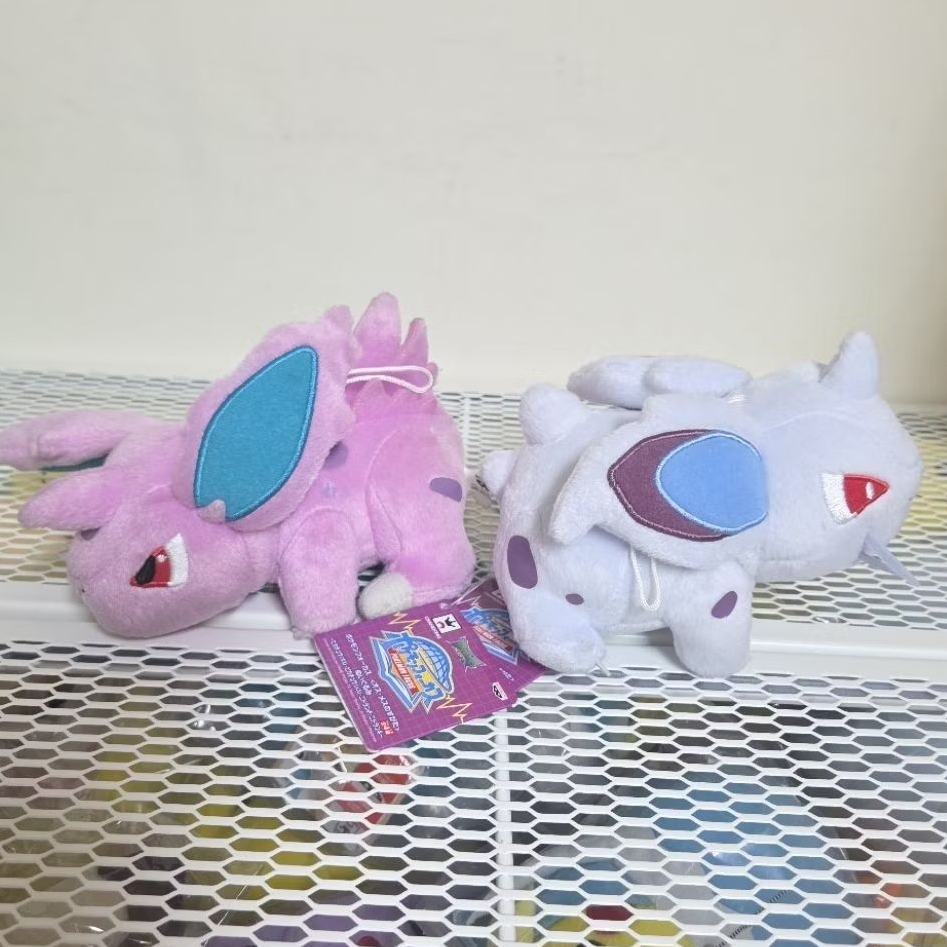 全新日版/正版/寶可夢娃娃/pokemon/景品娃娃/尼多朗+尼多蘭/一對/稀有娃娃/現貨
