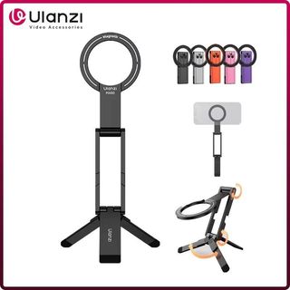 Ulanzi MA60 折疊式 口袋手機磁吸支架 口袋磁吸三腳架 進階版 薄型8mm 迷你折疊 承載 MagSafe