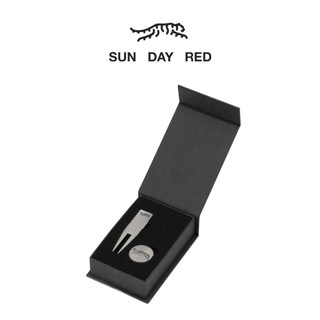 【SUN DAY RED】RESERVE DIVOT TOOL & BALL MARKER KIT 高爾夫球標組 銀色