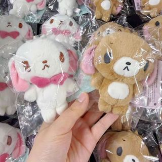 【台灣出貨✨免運】 韓國代購 Sanrio Sugarbunnies 糖兔毛Shirousa Kurousa 娃娃包掛飾