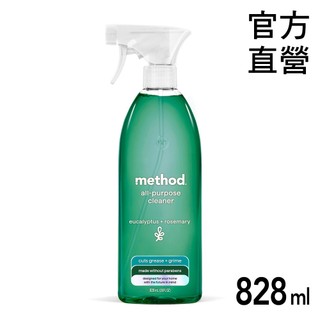 method美則全效多功能清潔劑-尤加利迷迭香828ml 多用途 桌面 檯面 硬質表面 玩具 寶寶用品 嬰兒 廚房 打掃