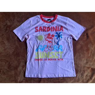 【T1】全新Disney迪士尼米老鼠Sardinia復古短T SZ 10