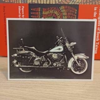 哈雷機車明信片 Harley Davidson motorcycle postcard