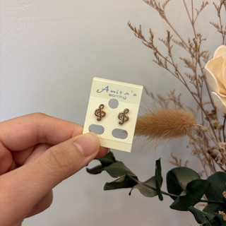 【Anita's earring】音符造型耳釘耳環⚡️現貨⚡️