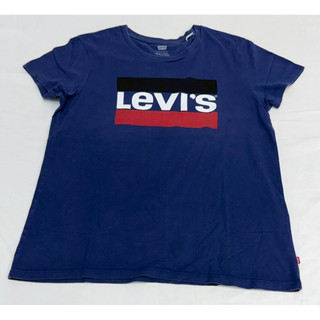 （96）藍色的 Levi's 復古 Sportwear Logo 短袖 T 恤