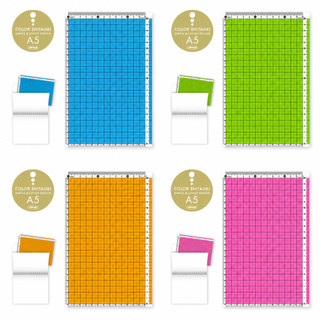 共榮 A5 書寫墊板+尺 方格 方眼 KYOEI ORIONS 照片有色差