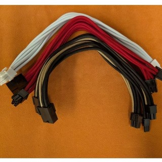 Silverstone 16AWG 延長線 6+2pin 6pin 8pin EPS12V PCIE