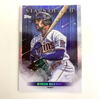 2022 Topps Stars of MLB Byron Buxton 雙城隊 黑鱒 閃卡 特卡 球員卡 棒球卡