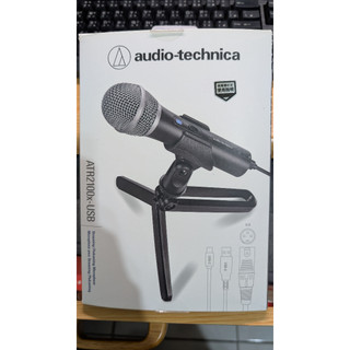 鐵三角 ATR2100x USB/XLR兩用動圈麥克風 附三條線材與支架