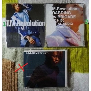 台版CD單曲-T.M.Revolution西川貴教 BOARDING/HEAT CAPACITY