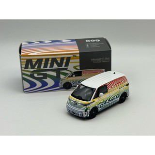 1/64 Mini Gt #899 Volkswagen ID. Buzz 模型車 福斯 彩虹 原型車
