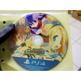ps4魔界戰記disgaea refine中文版 裸片無原盒裝