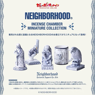 NEIGHBORHOOD INCENSE CHAMBER 微型線香座 Bandai 扭蛋 萬代 迷你 模型 日本