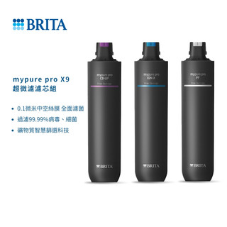 【德國BRITA】mypure pro X9 超微濾濾芯組