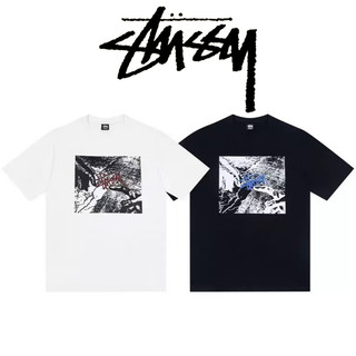 Stussy Creation Tee Pigment Dyed 短袖 字母手指印花 T恤
