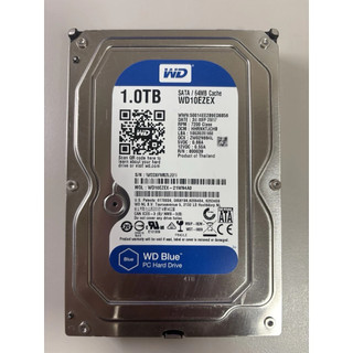 WD 1TB 藍標 SATA3 3.5吋桌機硬碟 二手