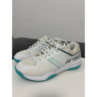 全新未落地 YONEX Strider Flow 24.5 羽球鞋 白 薄荷綠(SHBSF1EX551)