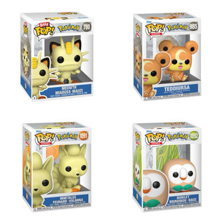 現貨💕正版 FUNKO POP Games 寶可夢 喵喵 九尾 熊寶寶 木木梟 精靈寶可夢Pokemon 神奇寶貝 公仔