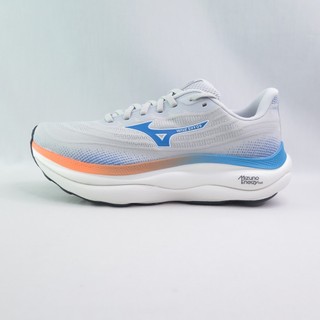 Mizuno J1GC251161 WAVE SKY 9 SW 男慢跑鞋 4E寬楦 白灰x藍【iSport愛運動】