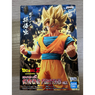 Banpresto 生產的 七龍珠 Z Burning Fighters Vol.2 超級賽亞人孫悟空景品模型