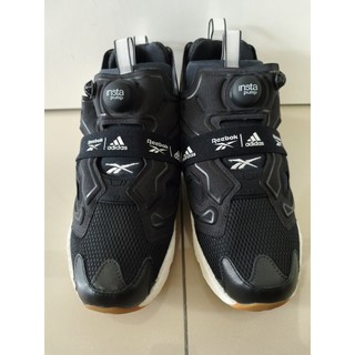 REEBOK INSTA PUMP FURY X BOOST 充氣慢跑鞋(黑) FU9239 愛迪達