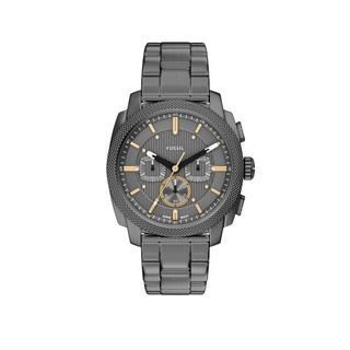 【Fossil】Machine 暗影戰甲男錶-金明洙配戴款 FS6160 44mm 現代鐘錶