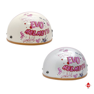EVO CA-019 / CA019 安全帽 愛心 多色可選 半罩 單帽子 不含鏡片 卡通 碗公帽